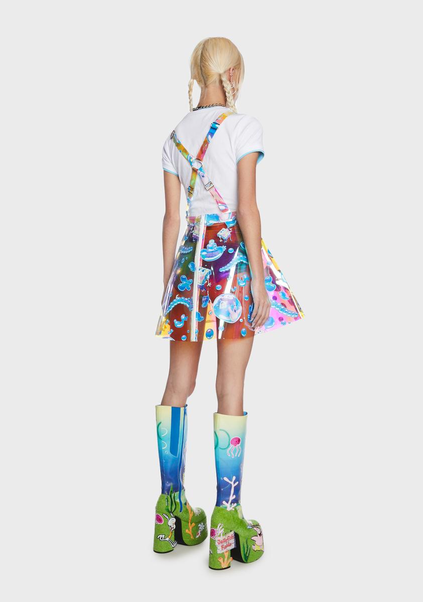 F Is For Friends Pinafore Dress