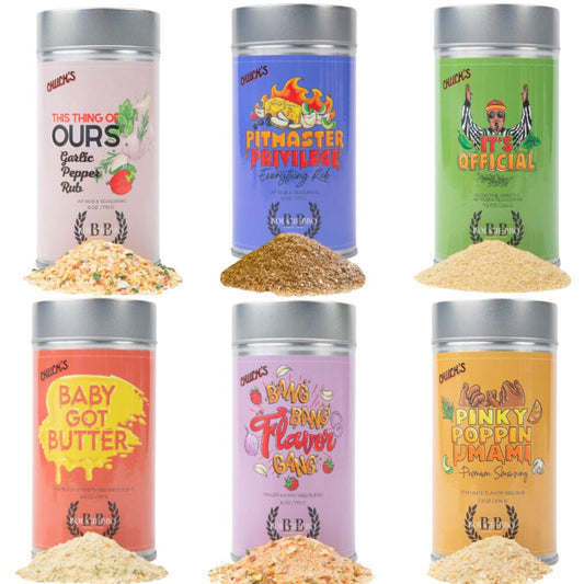 Flavor Train Bougie BBQ Collection - The Sexy Six Pack by Gustus Vitae