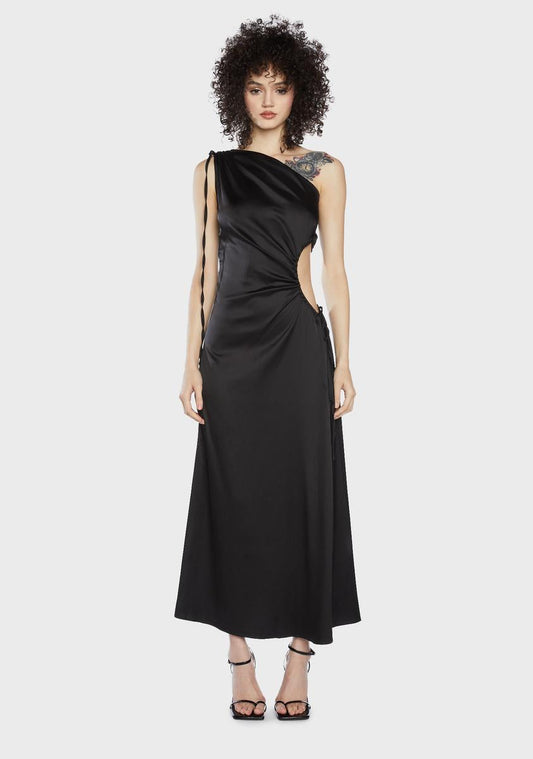 A Twirly Night Midi Dress