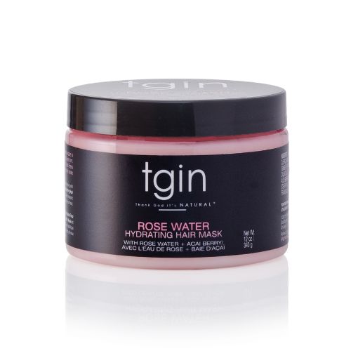 Rose Water Hydrating Hair Mask (12 oz) by TGIN