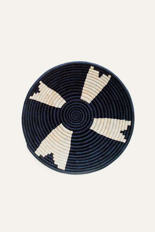 Star Raffia Plateau Bowl