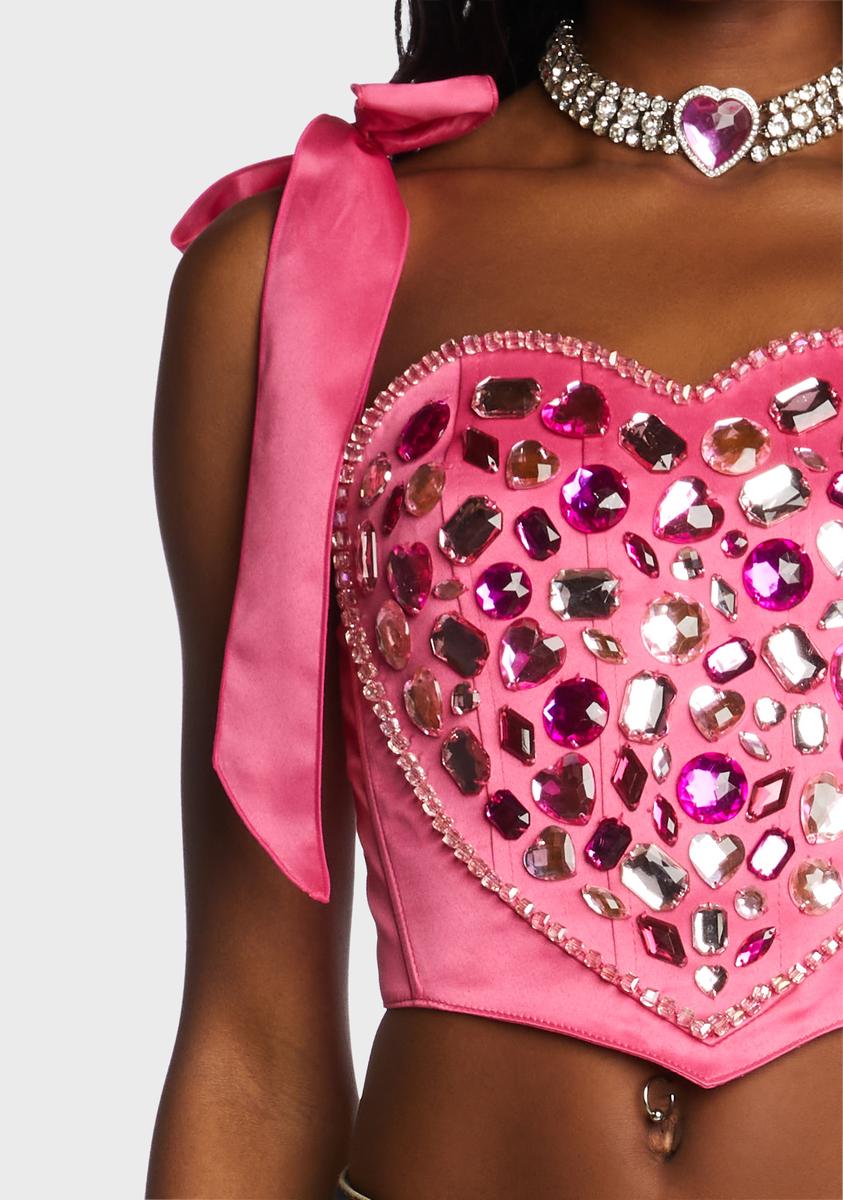 Dazzle Me Corset Top