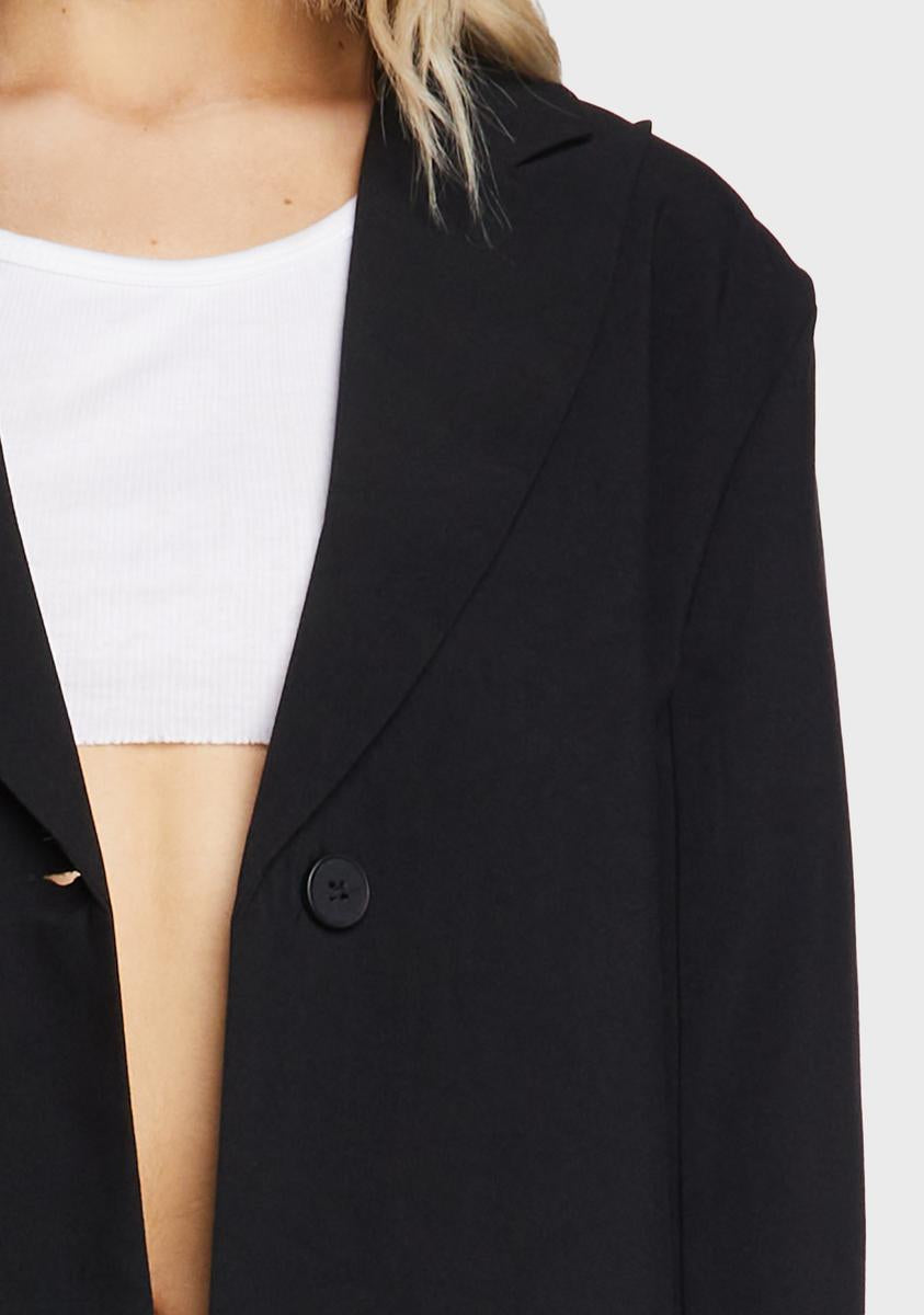 Boyfriend Blazer - Black