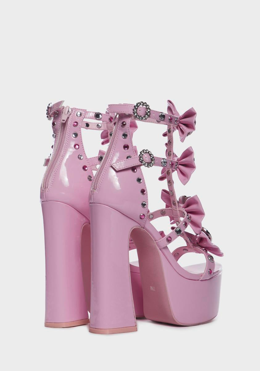 Buy Me Jewels Platform Heels