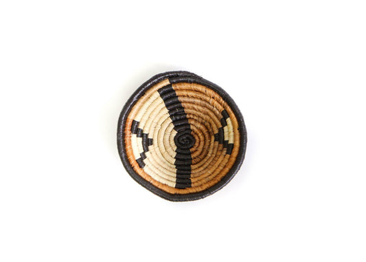 Small Repulika Brown Round Basket
