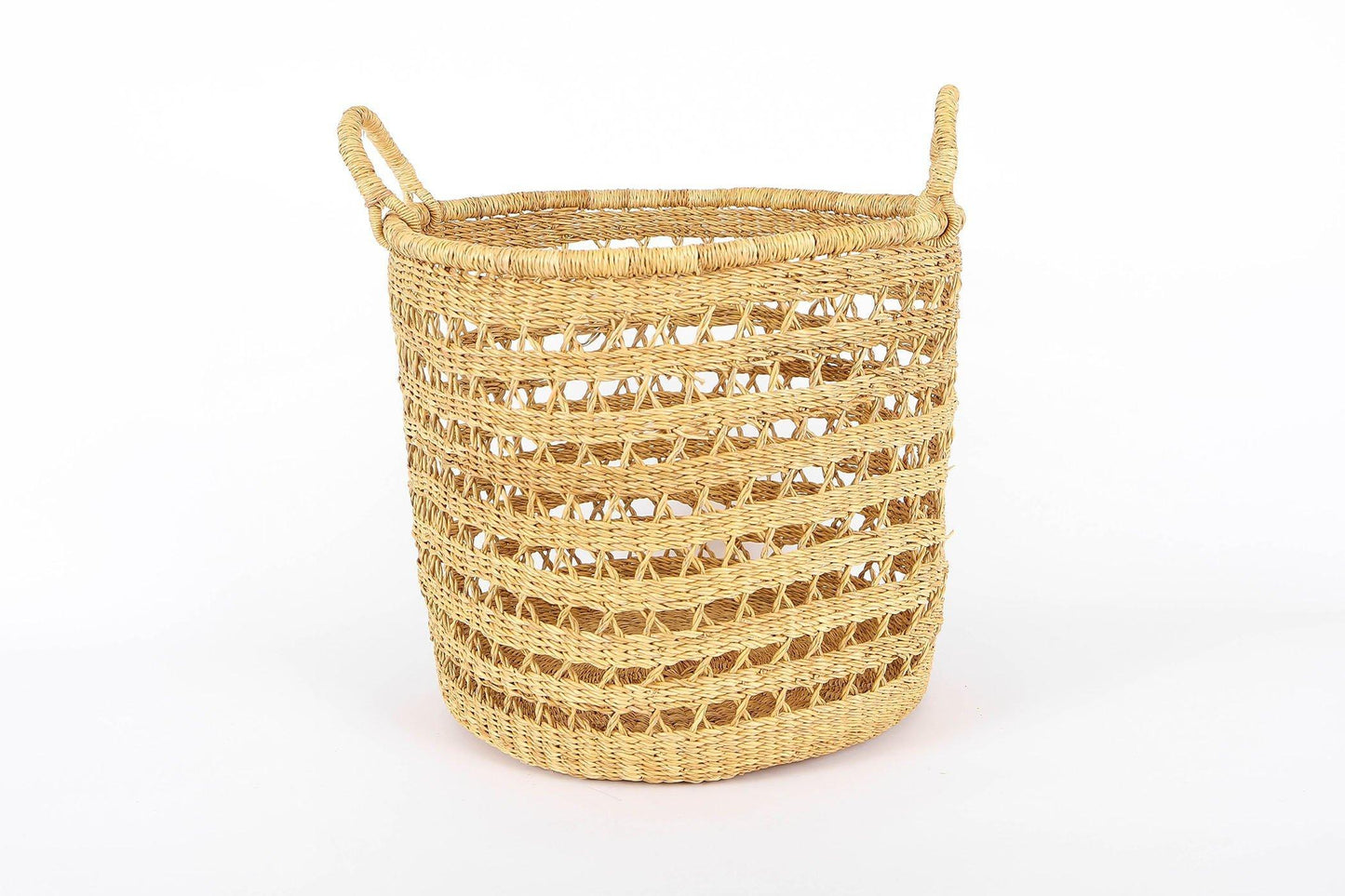 All Natural Lace Storage Basket