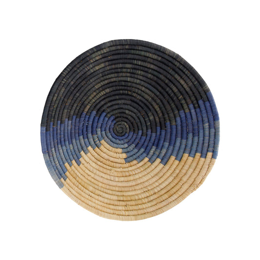 Coastal Minimalism Woven Medium Bowl - Calming