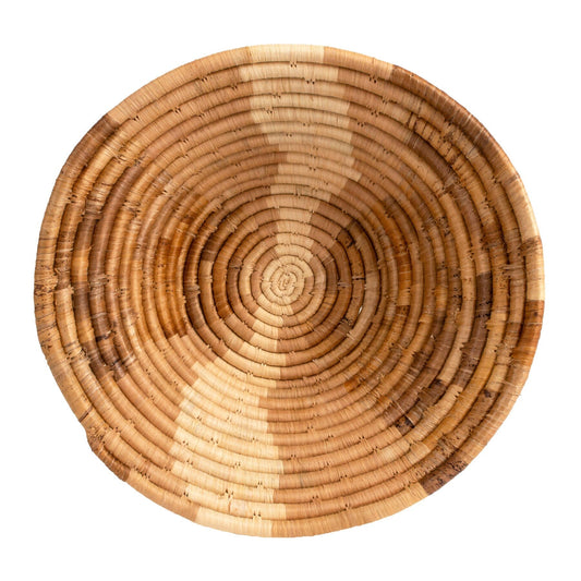 Earthen Craft Woven Bowl - Bark
