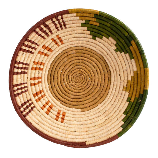 Earthen Craft Woven Bowl - Roots