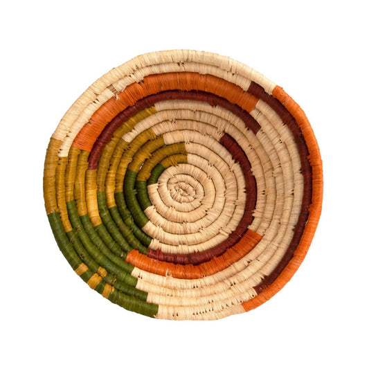 Earthen Craft Woven Bowl - Roots
