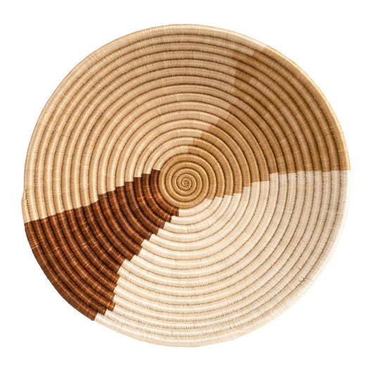 Sand Woven Bowl - Warm