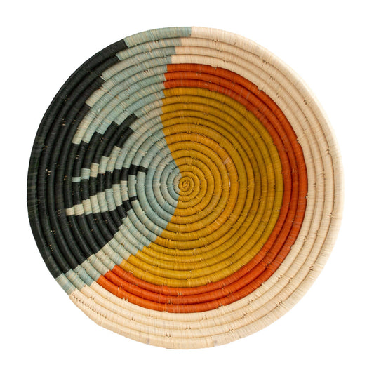 Seratonia Woven Bowl - Pomelo