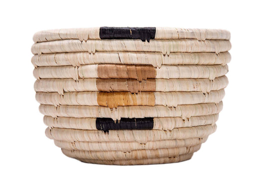 Small Banana Leaf Kisasa Deep Round Bowl
