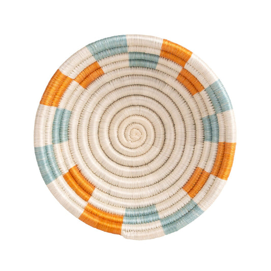 Spark Vivid Geometric Woven Bowl