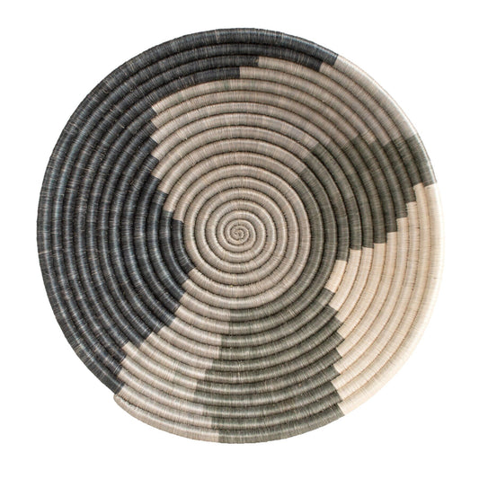 Stone Dark Gradient Woven Bowl