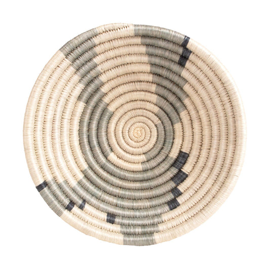 Stone Raw Woven Bowl