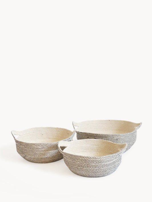Amari Fruit Bowl Set - Black