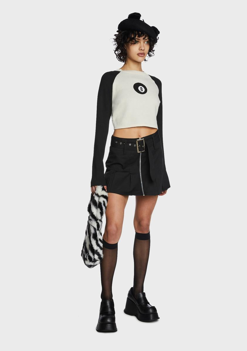 8 Ball Graphic Sweater