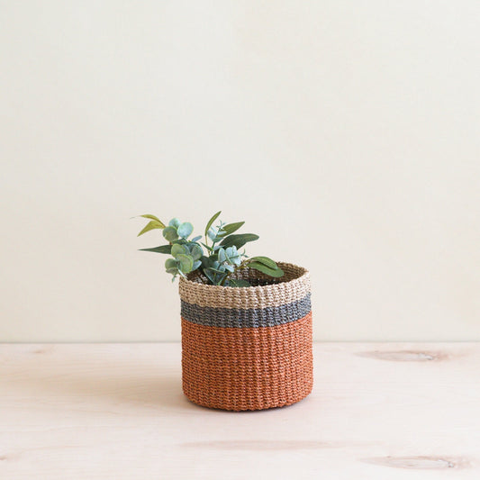 Coral Tabletop Mini Basket
