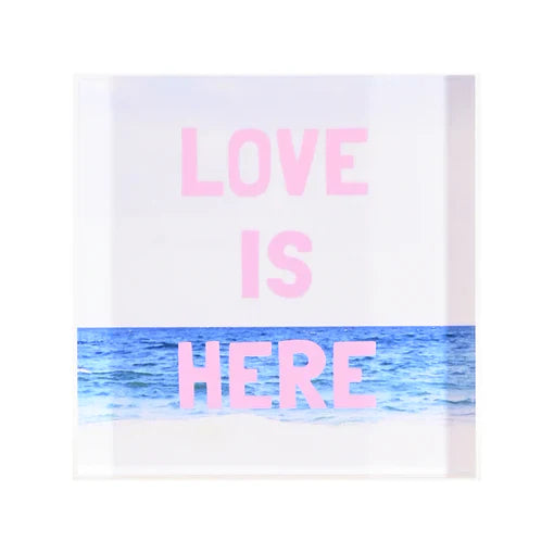 "Love is Here Beach" by Kerri Rosenthal