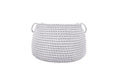 Crochet Basket, Size L | LIGHT GREY