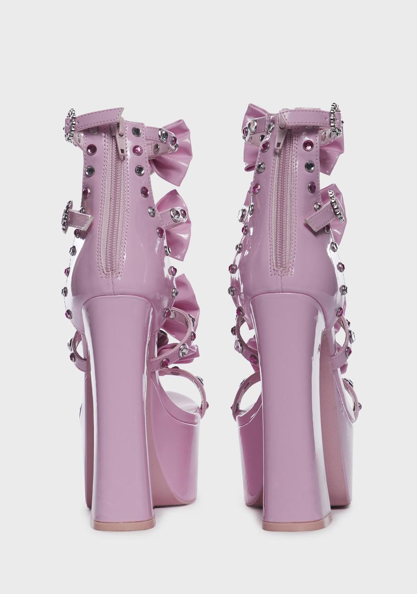 Buy Me Jewels Platform Heels