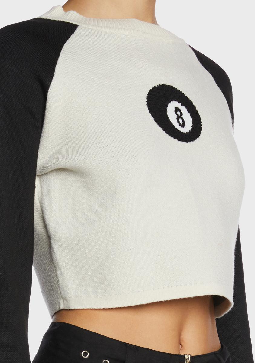 8 Ball Graphic Sweater