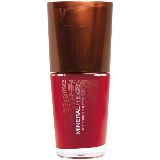 Mineral Fusion - Nail Polish, Crimson Clay, 0.33oz
