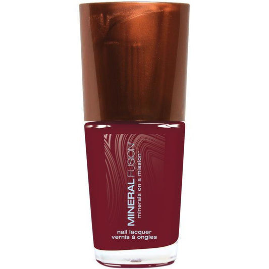 Mineral Fusion - Nail Polish, Matte Mulberry, 0.33oz