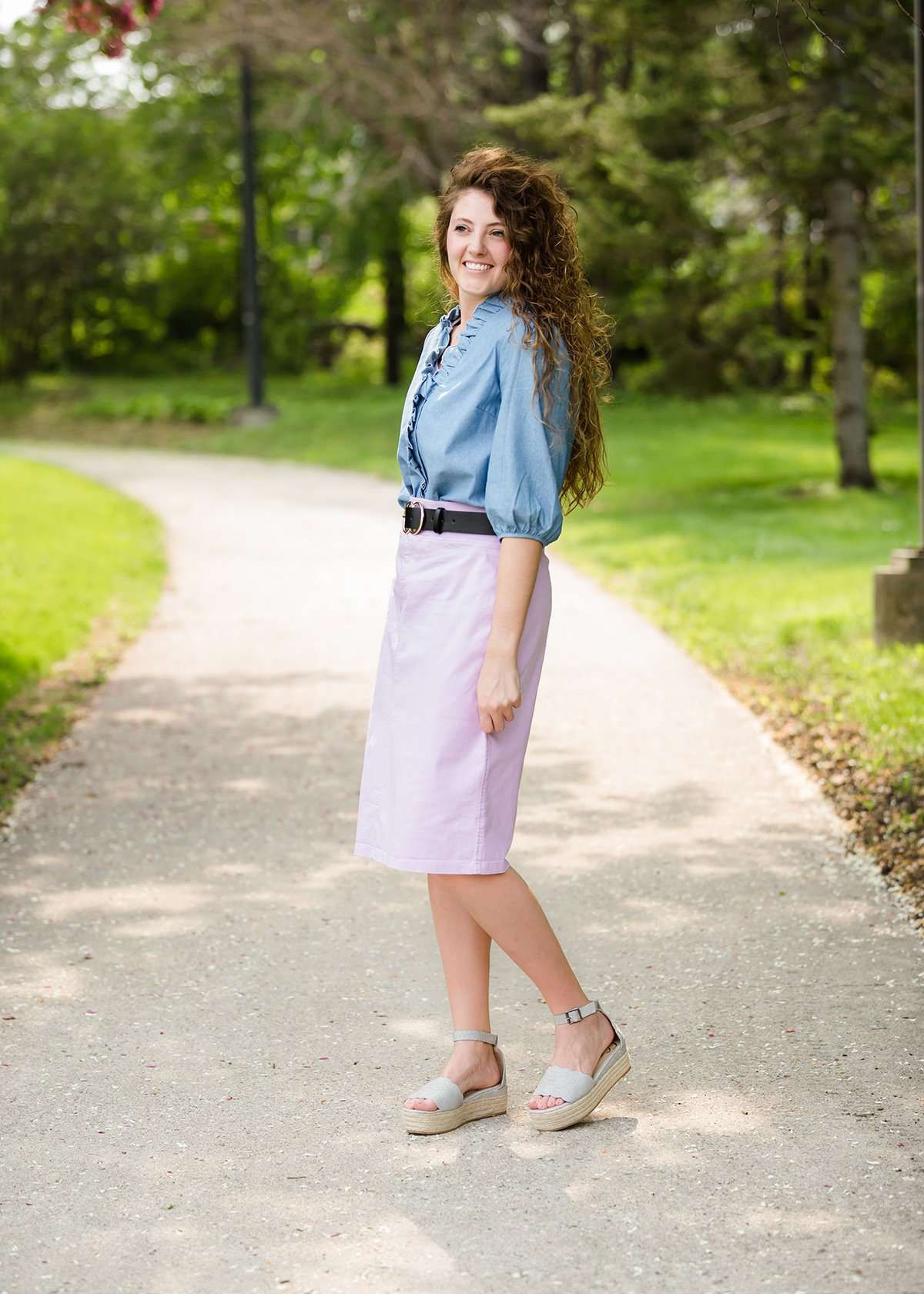 Redirected Joey Midi Skirt Skirts Lavender / XS