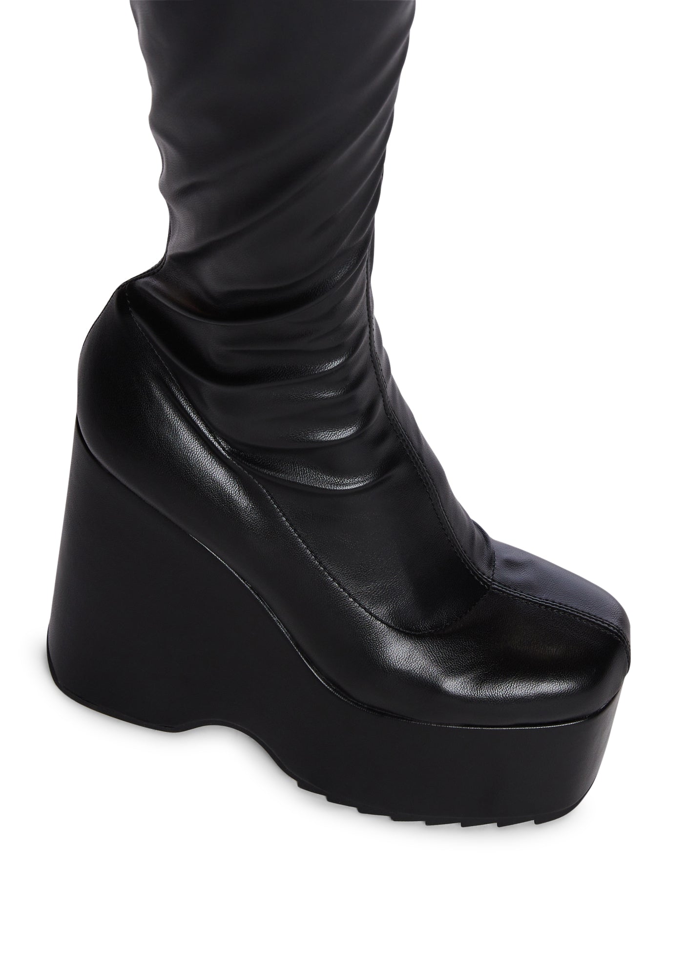 Falling Sky Platform Boots