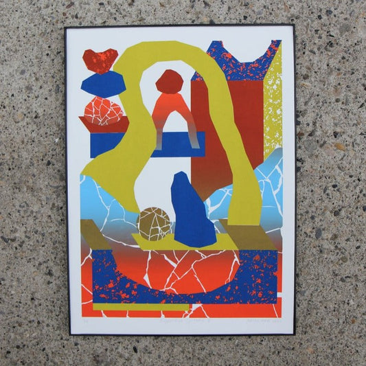 Supportive Systems II Screen Print