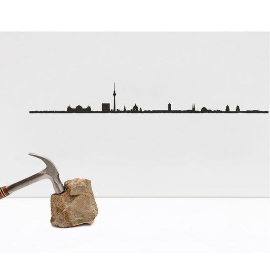 The Line City Skyline Silhouette Berlin
