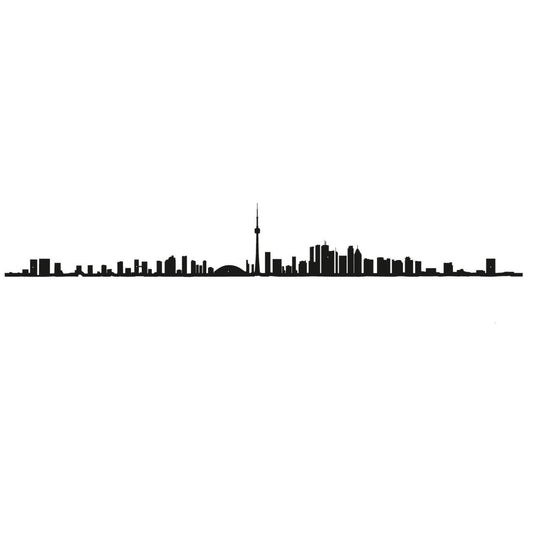 The Line City Skyline Silhouette Toronto
