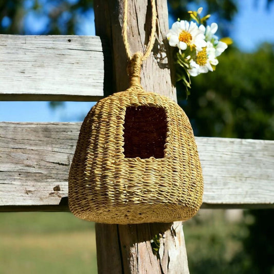 Woven Gourd Bird House