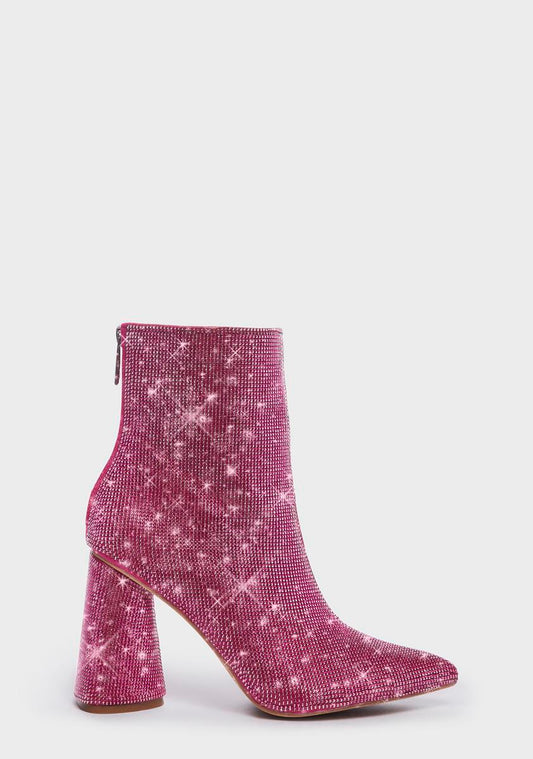 Candy Light My Way Ankle Boots