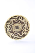 Plateau Basket With Sun Pattern